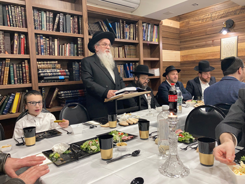 Siyum On The Entire Seder Zeraim & Mesechta Ta’anis at K’hal Bnei Yissaschar