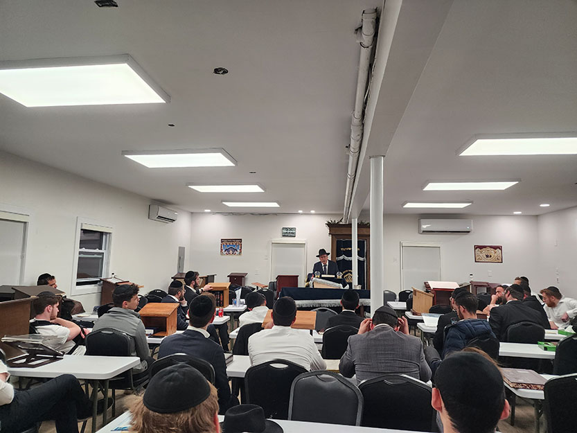 Audio: Reb Shaya Levin Speaks at Yeshiva Nesiv HaTorah in Toms River on the Topic of Emunah and Bitachon